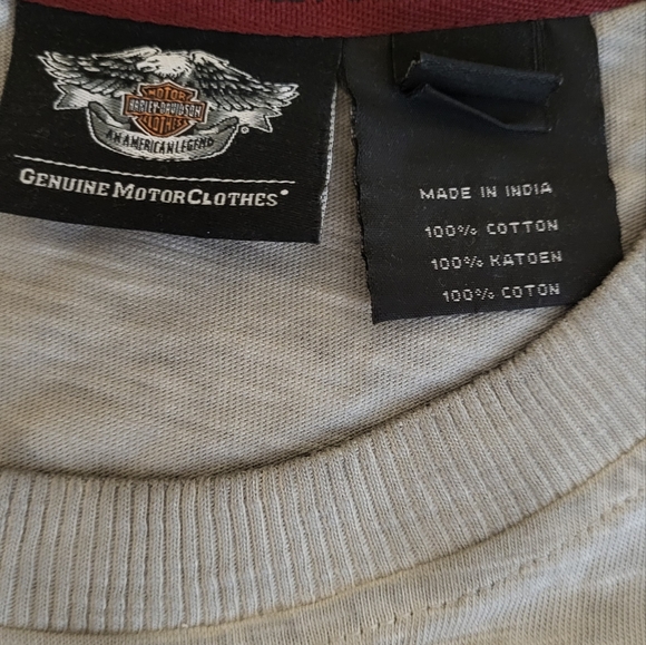 Harley-Davidson Men's XL T-Shirt Gray - Picture 3 of 10